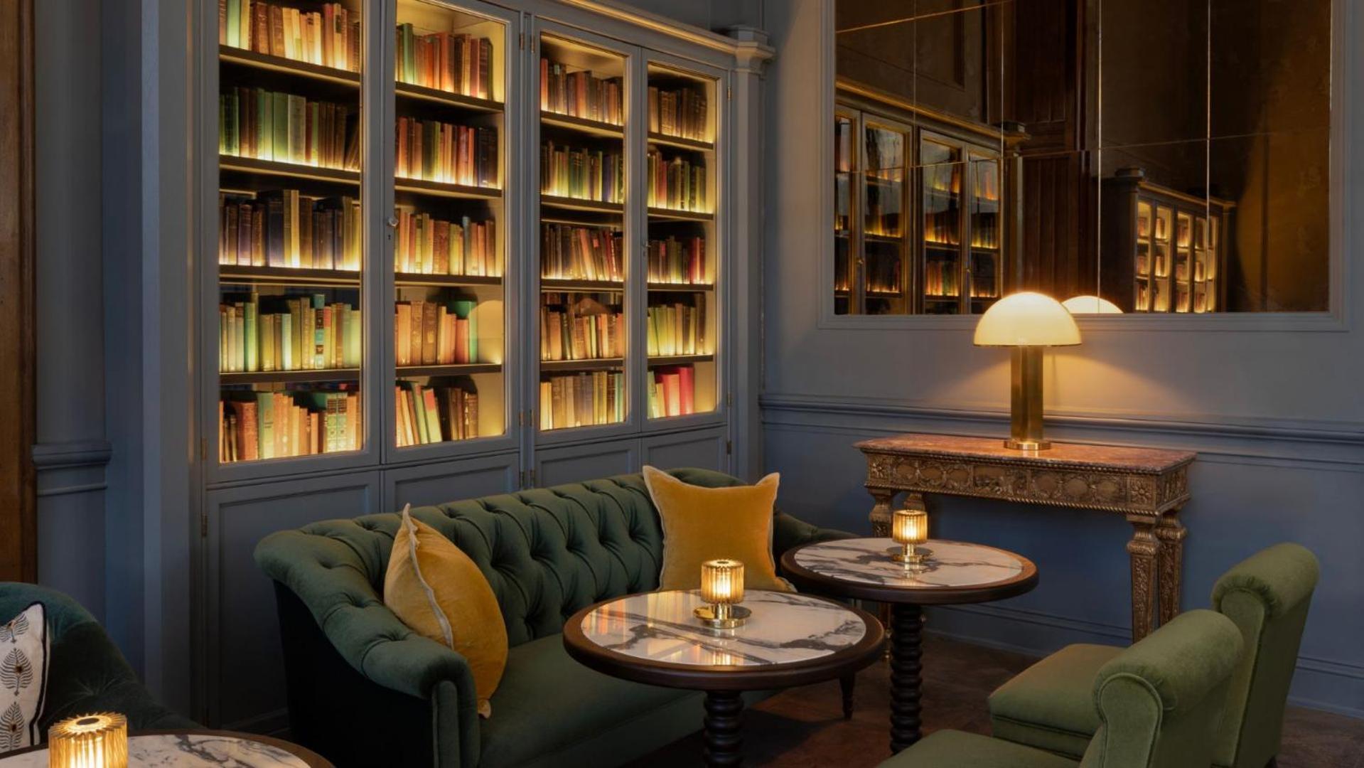 Mar Hall Golf & Spa Resort Bishopton  Buitenkant foto Library at The Ivy Temple Row